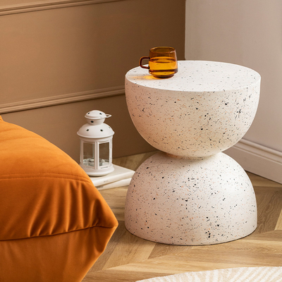 Modern Italian Circular Hotel Marble Coffee Table 40cm*40cm